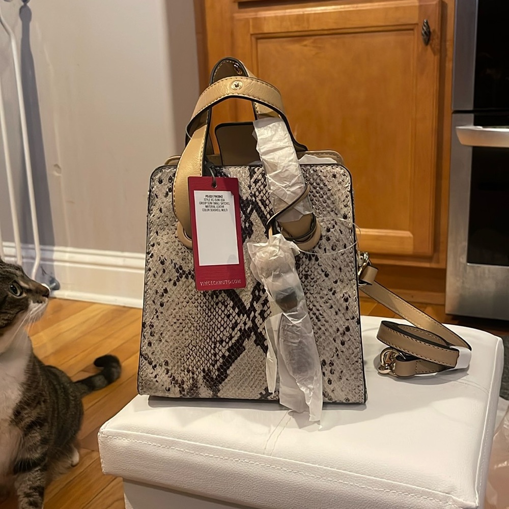 Vince Camuto Snake Skin purse